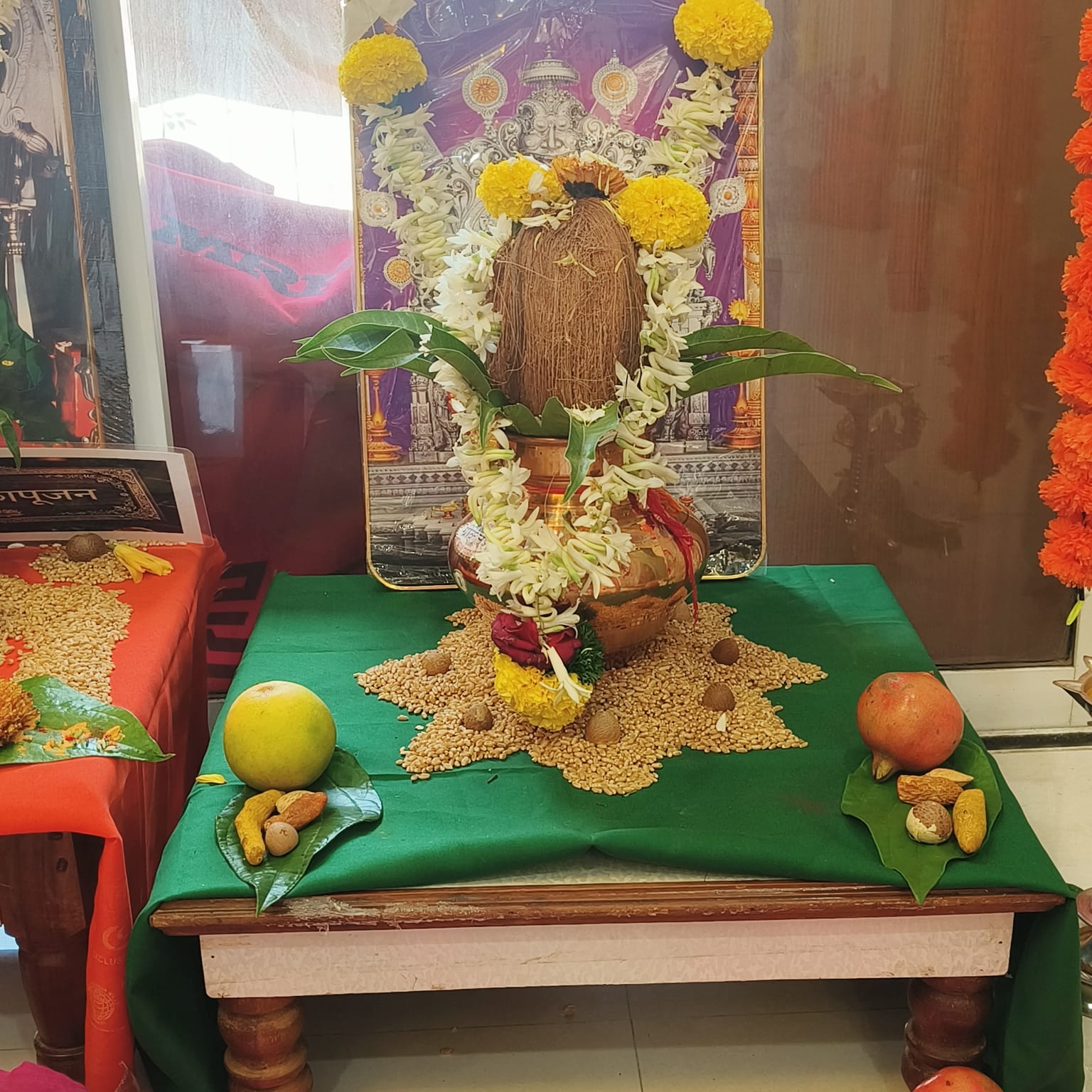 Religious Puja Ceremony